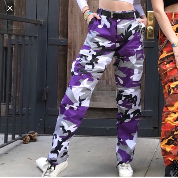 Rothco Pants - Rothco BOU Purple Camo Pants